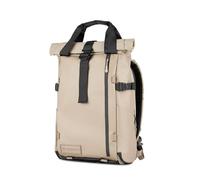 WANDRD PRVKE Backpack: Travel & Camera Bag for Creators, Zip, Pocket, or Rolltop Access - Bag Only or Bundle, Yuma Tan, 31L (Bag Only), Rolltop
