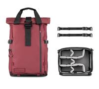WANDRD PRVKE Photo Bundle Backpack V4 - Rhone Burgundy - 31L | ✅ 5 years warranty