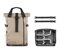 WANDRD PRVKE Photo Bundle Backpack V4 - Yuma Tan - 21L | ✅ 5 years warranty