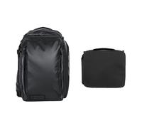 WANDRD Transit 35L Travel Backpack Black Essential Bundle