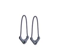 WANDRD WLZP-AB-1 Locking Zipper Pullers, 6 Pairs, Aegean Blue