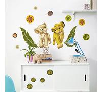 Komar 14040h Disney Simba and Nala Freestyle Deco Sticker - Multi-Colour (17-Piece)