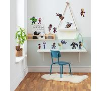 Wandtattoo - Spidey and Friends - Größe 50 x 70 cm - Komar, Kinderzimmer, Wandaufkleber, Wanddekoration, Wandsticker