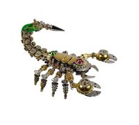 WANENGEDIY 3D Metal Puzzle War Scorpion, 450+ Pieces DIY Assembly Steampunk 3D Mechanical Puzzle Insect Model Kit with Tools, Home Decoration 2026 Gifts
