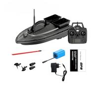 WANENGEDIY GPS RC Bait Boat for Carp Fishing, V070 7.4V 12000mAh 500M Remote Control Bait 1.5KG Loading with Auto Return, 40 Waypoints and LED Lights, RC Fishing Boat for Lakes