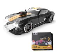 WANENGEDIY Remote Control Drift Car, 1/32 Scale 2.4G 4WD RC Electric Mini RC Drift Car Model with LED Headlights, RC Vehicle High-Speed Racing, Gifts Toy for Boys & Adults