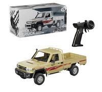 WANENGEDIY Remote Control Pickup Truck, 1/12 Scale 2.4G Full-Proportional RC Pickup Car with Independent Suspension and Linked LED lights, RC Crawler Vehicle Hobby Vehicle for Adults and Youth