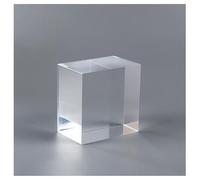 WANG TII DOO 10Pcs Clear Acrylic Square Display Block Acrylic Cubes Display Stand Length 30-50Mm for Ring Showcase Holder Base Collections,40×40×20mm