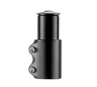 WANG TII DOO Black Bike Stem Riser Handlebar Riser Adapter Aluminum Alloy 28.6Mm 1-1/8" Bicycle Fork Stem Extender for Bike,28.6×80mm