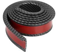 WANGAIDCE 1 Pcs Wheel Arch Protector for Mazda 2 3 5 6, Carbon Fiber Look Car Fender Flares Trim Flexible Anti-Collision Strip