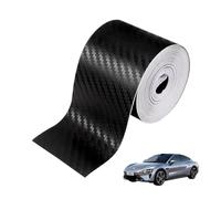 WANGAIDCE 1PC Car Door Sill Protector for Fo rd Focus Fiesta Fusion Kuga Edge VIGNALE ST Line S MAX C MAX Escape, Scuff Plate Guard Anti-Scratch Trim Sticker Strip Decorative Flexible 5cm x 10m