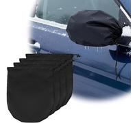 WANGAIDCE 4 Pcs Side Mirror Covers for SEAT ATECA, Rear View Mirror Protector Frost Ice Bird Droppings Rain Weather Exterior Accessories