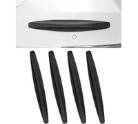 WANGAIDCE 4PCS Car Bumper Protector Guards for Ford Focus EcoSport Kuga Mondeo Fiesta Puma, Rear Front Side Door Edge Protection Trim Flexible Anti-Collision Strip