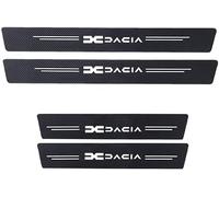 WANGAIDCE 4Pcs CarDoor Sill Plate Protectors for Dacia Bigster Dokker Duster Jogger, Carbon Fiber Door Sill Protective Accessories Kick Plate Guard, Auto Styling Accessories