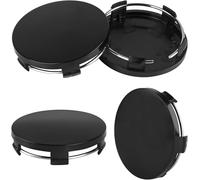 WANGAIDCE 4pcs Wheel Centre Caps for Peugeot 308 208 508 207 3008 2008 307, Replacement Wheel Caps - Wheel Center Covers