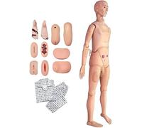 WANGCAIER 170cm Life Size Patient Care Manikin Training Cpr Simulator Basic Geri Nursing Skills Human Model