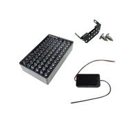 WANGCAIER Brake Stop Lamp Tail Light Car Lighting 12V F1 Style 72 LED Car Tail Light Rear Diffuser Spoiler LED Brake Light For Pilot Lamp Rear Light Universal