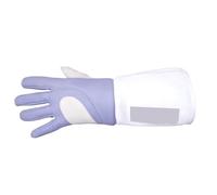 WANGCEPLSD Fencing Glove Left Handed, Padded Fencing Gloves, Non Slip Foil Epee Gear, Hand Protection, Suitable for Daily Training(#9.5)