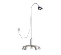 WANGCEPLSD Medical Exam Lamp, Mobile Surgical Examination Lamp, LED Cold Light Exam Light with 5 Stainless Steel Mute Universal Wheels, 7 Holes, for Outpatient, Stomatology, Ent