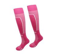 WANGCEPLSD Standard Fencing Stockings, High Long Sports Compression Socks, Fencing Gear, Unisex, for Epee Saber and Foil(Pink,XS)
