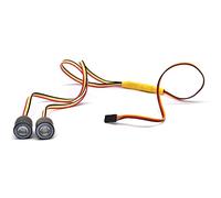 WANGCL 12 Modes Multicolour RC Headlights 19mm RC Car Light RC Demon Eyes Headlights for 1/10 RC Car Traxxas TRX-4 Axial Scx10 RC4WD D90 RC Crawler Accessories