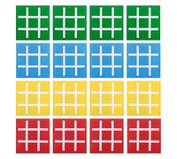 WANGCL 16pcs Tic Tac Toe Game,Colourful Tic Tac Town Game,Party Bag Children's Birthday,Educational Toy,Suitable for Birthday,Children's Day,Home,School,Party