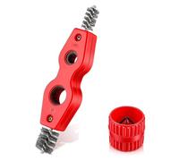 WANGCL 1Set Copper Cleaner Deburring Tool 4 In 1 Pipe Deburring Brush +Reamer For Pvc Tubing Aluminum Pipes Copper Tubing Chamfer Tool