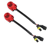 WANGCL 2 Pack HDI Relay Harness D2C D2S D2R 35W/55W AMP Wiring Adapter Bulb/Ballast Connector
