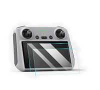 WANGCL 2 Pack Mini 3 Pro HD Tempered Glass Screen Protector Film for DJI Mini 3 Pro RC Remote Control Accessories