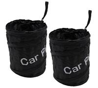 WANGCL 2 PACK Universal Traveling Portable Collapsible Car Trash Can for Car SUV/Truck Minivan