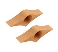 WANGCL 2 Pcs Book Page Holder Wooden Thumb Book Page Holder Thumb Ring Page Holder Handmade Thumb Book Page Holder Thumb Book Holder