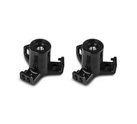 WANGCL 2 Pcs Trunk Bag Hook Tes-la Model 3 Trunk Grocery Bag Hook ABS Trunk Hook Bag Cargo Hooks Cover Car Pendant Trunk Grocery Bag Hook, Black