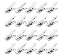WANGCL 20 PCS Greenhouse Clips Garden Clips for Netting Have a Strong Grip to Hold Down the Plant Cover or Shade Cloth on Garden Hoops