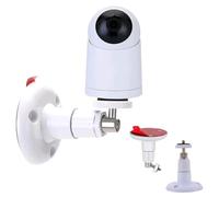 WANGCL 2Pack Adhesive Wall Mount 360 Degree Adjustable Screwless Bracket for Your Ring Surveillance Camera Without Drilling
