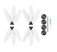 WANGCL 2Pair Propellers Spare Part for Drone Low Noise Three-bladed Propeller Blades Powerful Thrust Fit for DJI Mavic Mini Drone Accessories- White