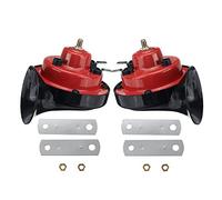 WANGCL 2Pcs Dual Tone Car Horn, Super Loud Train Horn Air Horns 12V Waterproof Double Horn Raging Sound Electric Snail Horn For Car Motorcycle Bikes Truck And Boats