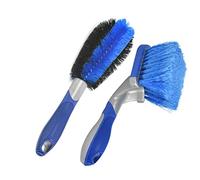 WANGCL 2Pcs Wheel Rim Brush and Tires Brush Car Brush for Cleaning Car Rim Hub Cleaning Brush