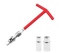 WANGCL 3 Piece Spark Plug Spanner Universal 16mm/21mm Spark Plug Wrench for Car and Motorcycle Spark Plug Remover Tool