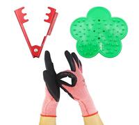 WANGCL 3PCS Rose Thorn Stripper Tool Tree Pruner Hand Tools for Gardening Flower Arrangement