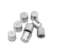 WANGCL 4 Pairs Battery Terminal Sleeves, Battery Sleeves Car Battery Terminal Converter Post Adaptors Metal Material Anode Cathode Sleeves