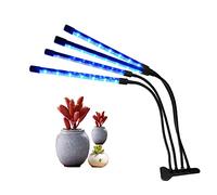 WANGCL 40W lamp for plants indoor grow light LED full spectrum with 3/9/12H timer 3 types of mode 10 types of brightness for Indoor Plant Veg and Bloom-Four LED Bar