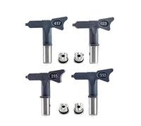 WANGCL 4PCS Spray Paint Nozzles Reversible Airless Sprayer Tip Spray Guns Machine Accessories for Airless Paint Sprayers-215/315/ 417/523