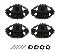 WANGCL 4pcs Track Wheel Snow Tire Rc Car Truck Diy Modification Upgrade Accessories Replacement Parts For Fy001 Fy002 Fy003