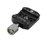 WANGCL 50 mm Quick Release Plate Clamp for Arca Swiss Universal Metal Tripod Head Quick Release Plate Clamp with Spirit Level