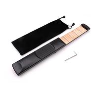 WANGCL 6 Fret Portable Left Hand Pocket Guitar Practice Tool Guitar Gadget Chord Trainer for Beginner Guitarist Practice Training