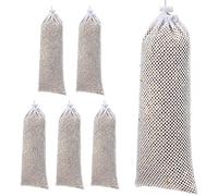WANGCL 6 Pack Wild Bird Food Finch Sock Feeder Kit for Garden Yard Outdoor
