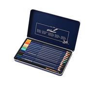 WANGCL 72 Colors Professional Watercolor Pencils Set for Adults & Artists, Water Soluble Colored Pencils with Brush for Coloring, Blending & Watercolor Painting Skills