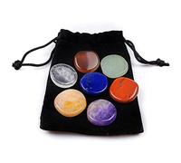 WANGCL 7Pcs Chakra Stones Set Polished Irregular Stones Chakra Crystals Healing Crystals for Reiki Meditation Yoga
