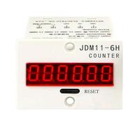 WANGCL AC 220V LCD Digital Electronic Counter 0-999999 Counter 6 Digit Counter for Punching Machines Printing Textile