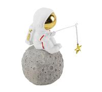 WANGCL Astronaut Statues, Astronaut Figurine Sculpture Spaceman Statue Desktop Accessories Kids Boys Bedroom Decor Astronaut Themed Decoration Ornament, #1
